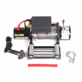 Лебедка автомобильная 3.6т 12V  (стальной трос) Forsage F-TRH98000 2308
