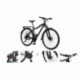 Велосипед MTB Stroller-X(Al6061пер/зад покр40C колесо700с 27скоростейShimano Acera  вилкаRST Neon тормозаTektro  седлоVelo рост до175см серо-корич.) Forsage FB28003(483) 25740