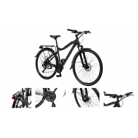 Велосипед MTB Stroller-X(Al6061пер/зад покр40C колесо700с 27скоростейShimano Acera  вилкаRST Neon тормозаTektro  седлоVelo рост до175см серо-корич.) Forsage FB28003(483) 25740