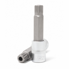 Головка бита SPLINE 12-лучевая M5 1/2" (L-100мм) Forsage F-34810005 46616