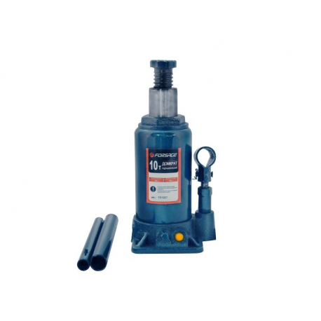 Домкрат бутылочный 10т низкий  с клапаном (h min 160мм, h max 290мм) Forsage F-T91007 9608