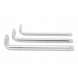 Ключ Г-образный TORX экстра длинный T-15H с отверстием Forsage F-76715XL 25462
