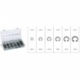 Стопорные кольца внешние, 100 предметов  Forsage F-815 12683
