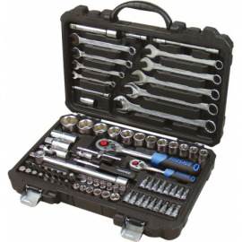 Набор инструмента 82 предмета 1/4"&1/2" (6-гр.)(4-32мм) Forsage F-4821-5 8994