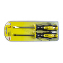 Набор отверток 2пр.(PH2х100мм,SL6х100мм),в блистере WMC TOOLS 2024 50001