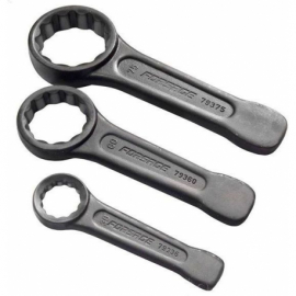 Ключ накидной ударный односторонний 90мм (L-370мм) Forsage F-79390 3233