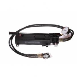 Насос гидравлический ручной с манометром(20-700bar,емкость масла-3.5л, длина-710мм,ширина-150мм,высота-275мм) FORCEKRAFT FK-B700S 27887