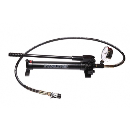Насос гидравлический ручной с манометром(20-700bar,емкость масла-1л, длина-600мм,ширина-120мм,высота-240мм) FORCEKRAFT FK-B700B 27882