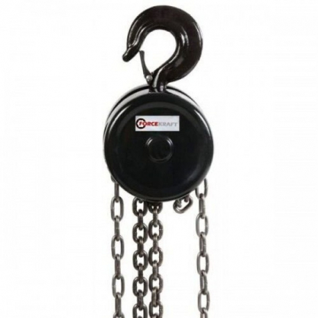 Лебедка механическая подвесная с фиксацией цепи натяжения, 2т (длина цепи - 3м) FORCEKRAFT FK-TRC9020 48592