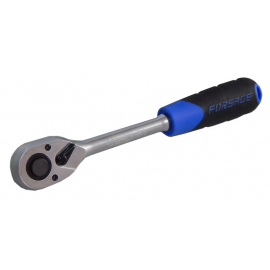 Трещотка реверсивная с резиновой ручкой 1/2"(L-260мм, 45зуб) Forsage F-80243 15769