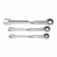 Ключ комбинированный трещоточный twist 19мм Partner PA-3019T 895