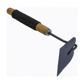 Тяпка с деревянной рукояткой (L-285мм, ширина-100мм) WMC TOOLS TG2104020-F 50021
