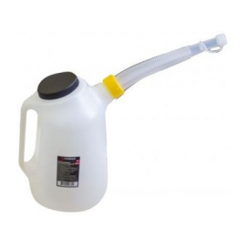 Емкость мерная пластиковая для заливки масла с крышкой, 8л Forsage F-887C008 50140