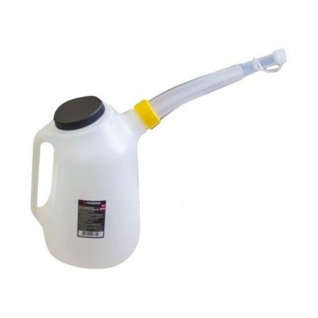 Емкость мерная пластиковая для заливки масла с крышкой, 8л Forsage F-887C008 50140