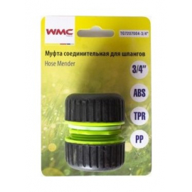 Муфта соединительная для шлангов 3/4",на блистере WMC TOOLS TG7207004-3/4" 49902